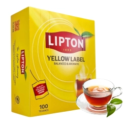 Herbata czarna Lipton YELLOW LABEL 100 torebek